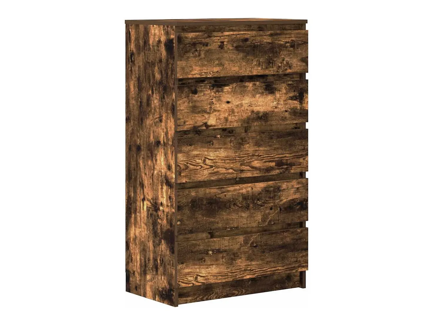 Cómoda Roble ahumado 60x36x103 cm Madera contrachapada