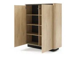 Cómoda, roble cremona, 113,2 x 133,1 x 38,1 cm