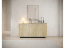 Cómoda, roble cremona, 163,2 x 82,9 x 38,1 cm