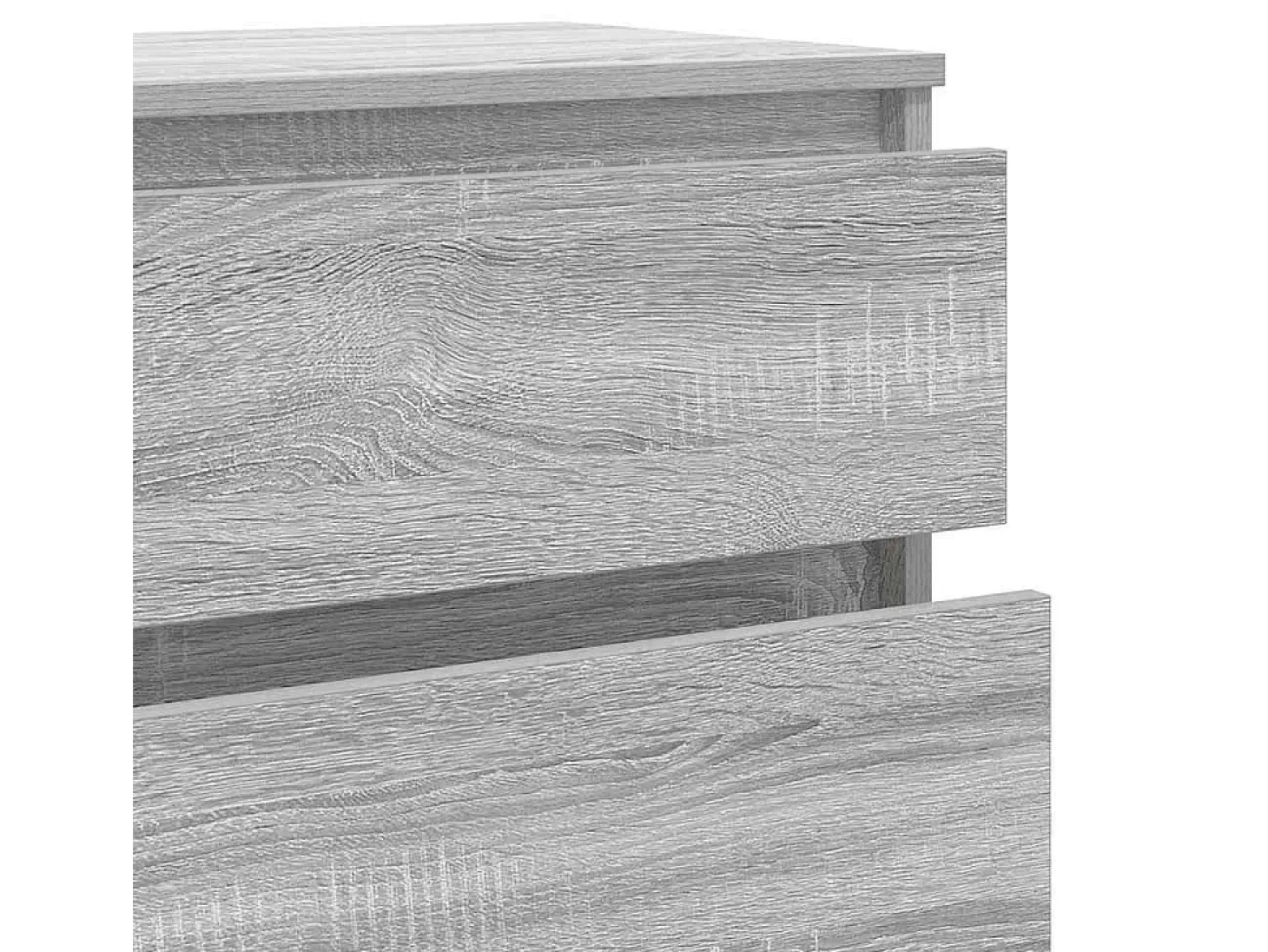 Cómoda Sonoma gris 60x36x103 cm Madera de ingeniería