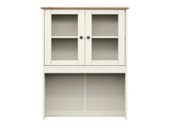 Cómoda VIGO blanca 78x30x100 cm madera maciza de pino