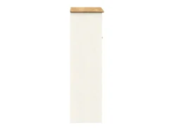 Cómoda VIGO blanca 78x30x100 cm madera maciza de pino