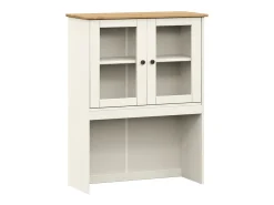 Cómoda VIGO blanca 78x30x100 cm madera maciza de pino