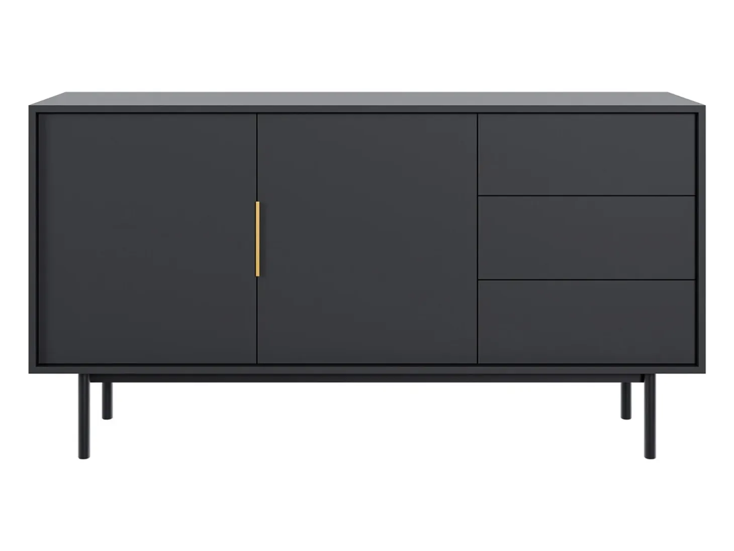 Cómoda Viva 2D3S Negra