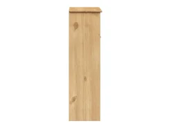 Cómoda 78x30x100 cm madera maciza de pino