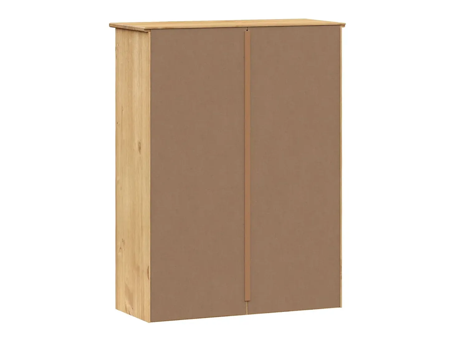 Cómoda 78x30x100 cm madera maciza de pino