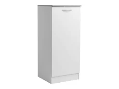 Cocina Completa Blanca Mate 6 Muebles 240 cm