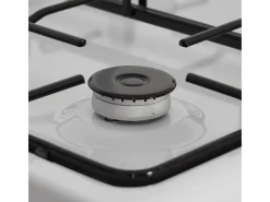 Cocina de gas con horno Svan SKKG4500TM 4 zonas 55L con tapa blanco 50 cm
