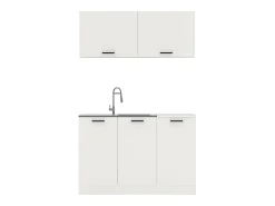 Cocina Equipada haaus Taco, Blanco, L 120 cm