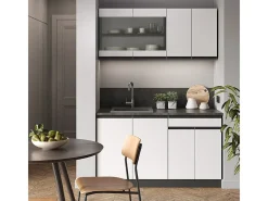 Cocina versátil blanco/antracita 140x60x81.6 r-line