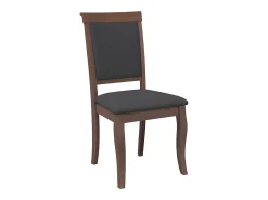 Cojines para sillas de comedor, 2 unidades, madera maciza marrón, caucho