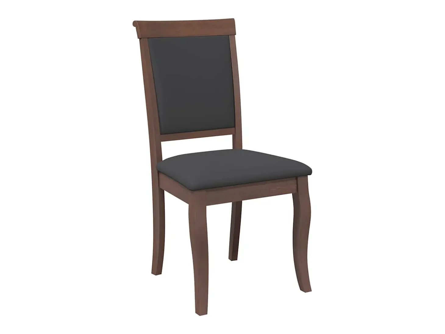 Cojines para sillas de comedor, 2 unidades, madera maciza marrón, caucho