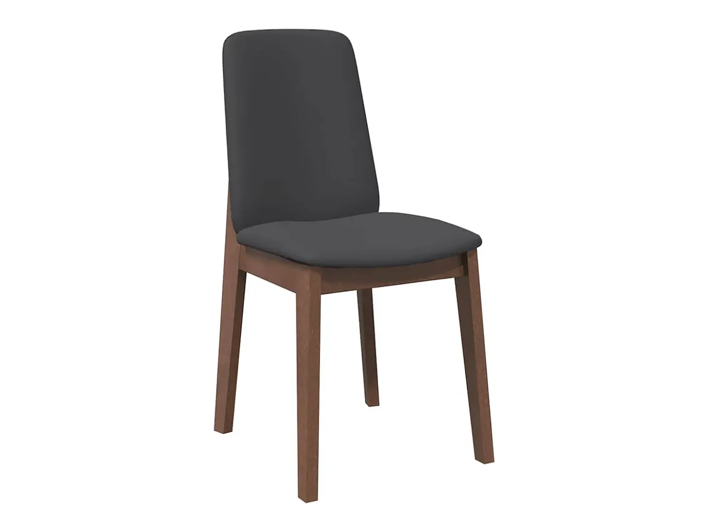 Cojines para sillas de comedor, 2 unidades, madera maciza marrón, caucho