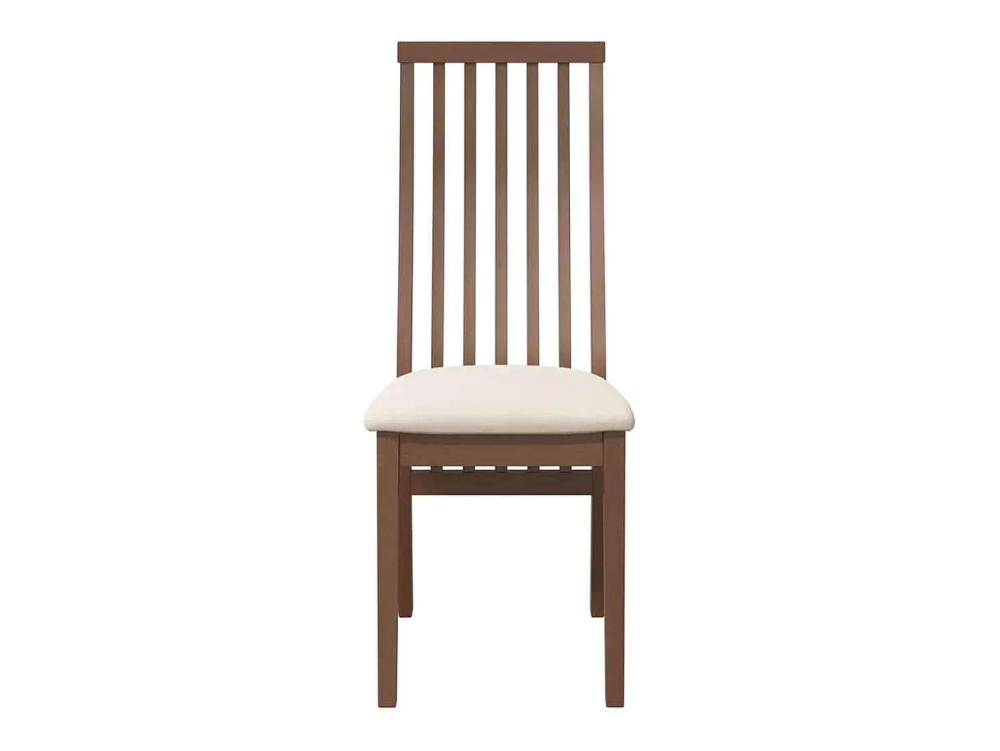 Cojines para sillas de comedor, 2 unidades, madera maciza marrón, caucho
