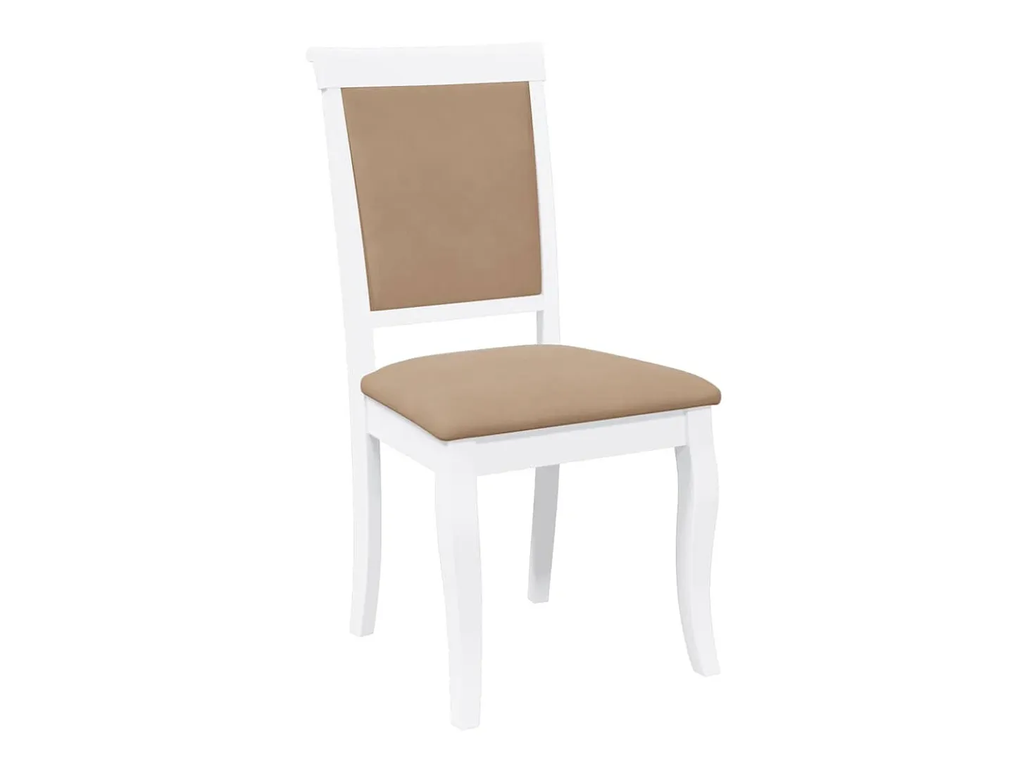 Cojines para sillas de comedor, 2 unidades, madera maciza blanca, caucho