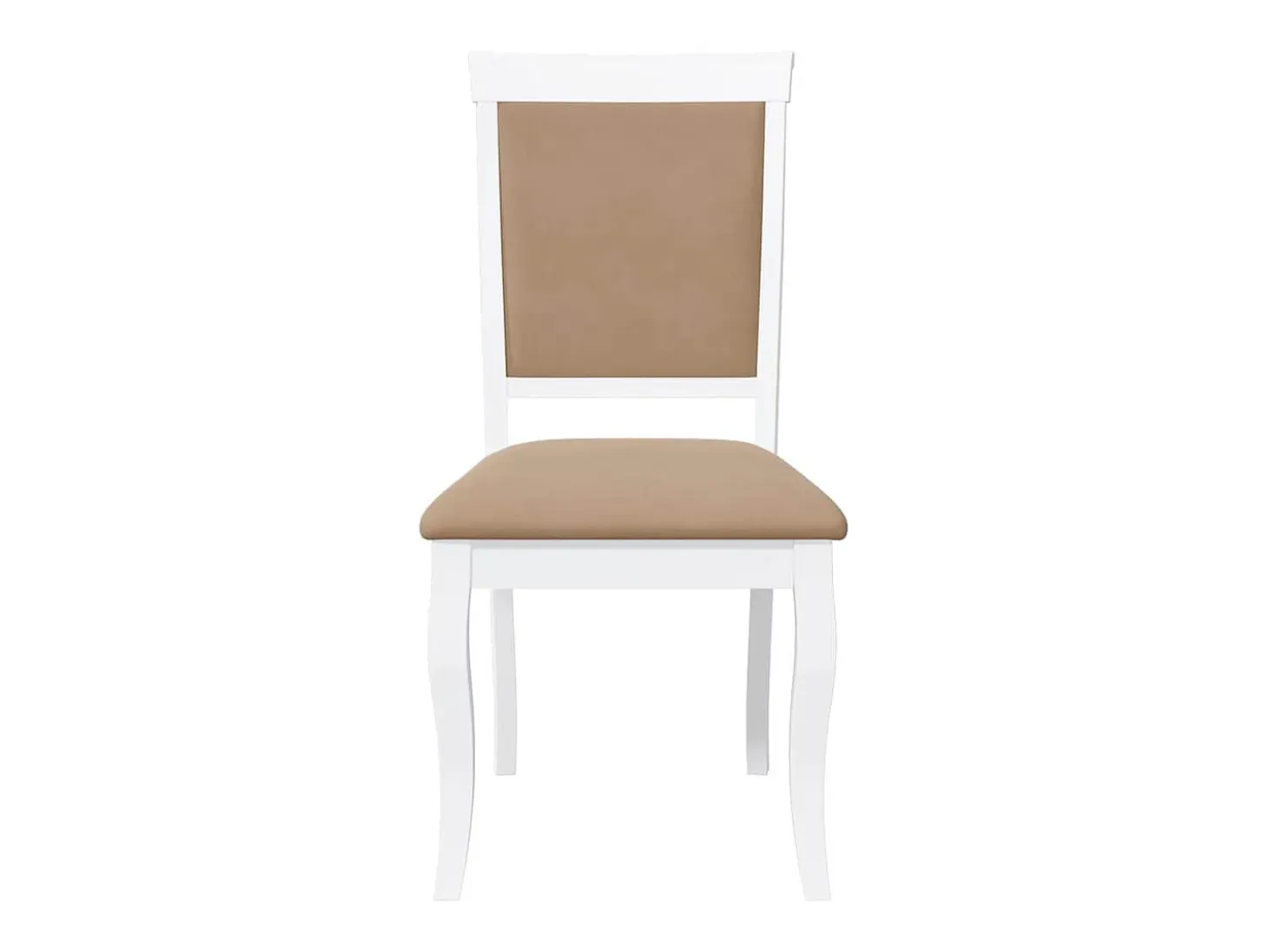 Cojines para sillas de comedor, 2 unidades, madera maciza blanca, caucho