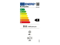 Congelador horizontal Aspes ACH1103 Dual Cooling 98L 75W F blanco 84,5 cm