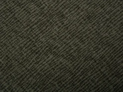 Conjunto de 2 sillas con reposabrazos en tejido texturizado y metal negro - Verde - ACACILIO