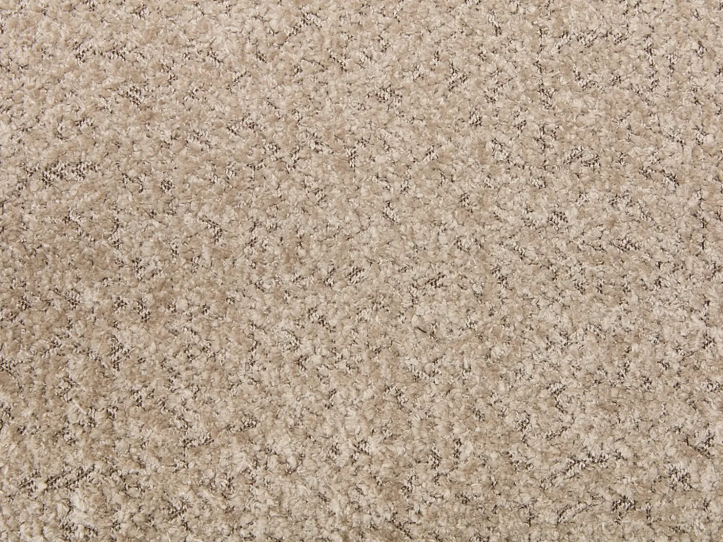Conjunto de 6 sillas con reposabrazos en tejido bouclé y madera de caucho - Taupe y natural - SOLUNA