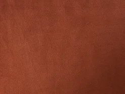 Conjunto de 2 sillas con reposabrazos de terciopelo y metal negro - Terracota - ORDIDA