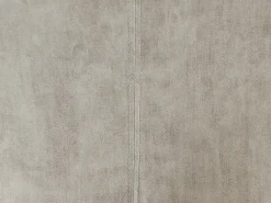 Conjunto de 2 sillas con reposabrazos en tela y metal negro - Beige - KADIJA