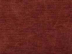 Conjunto de 2 sillas en tela y metal negro - Terracotta - CIBARO