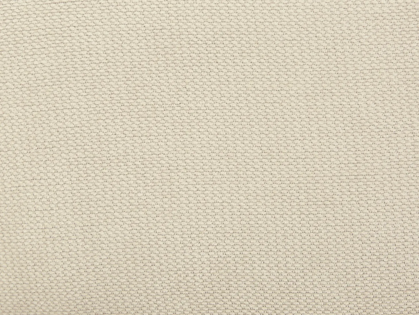 Conjunto de 6 sillas en tela y metal negro - Beige - CIBARO
