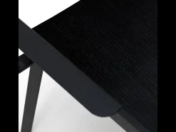 Conjunto de 4 sillas modernas blancas de madera lacada