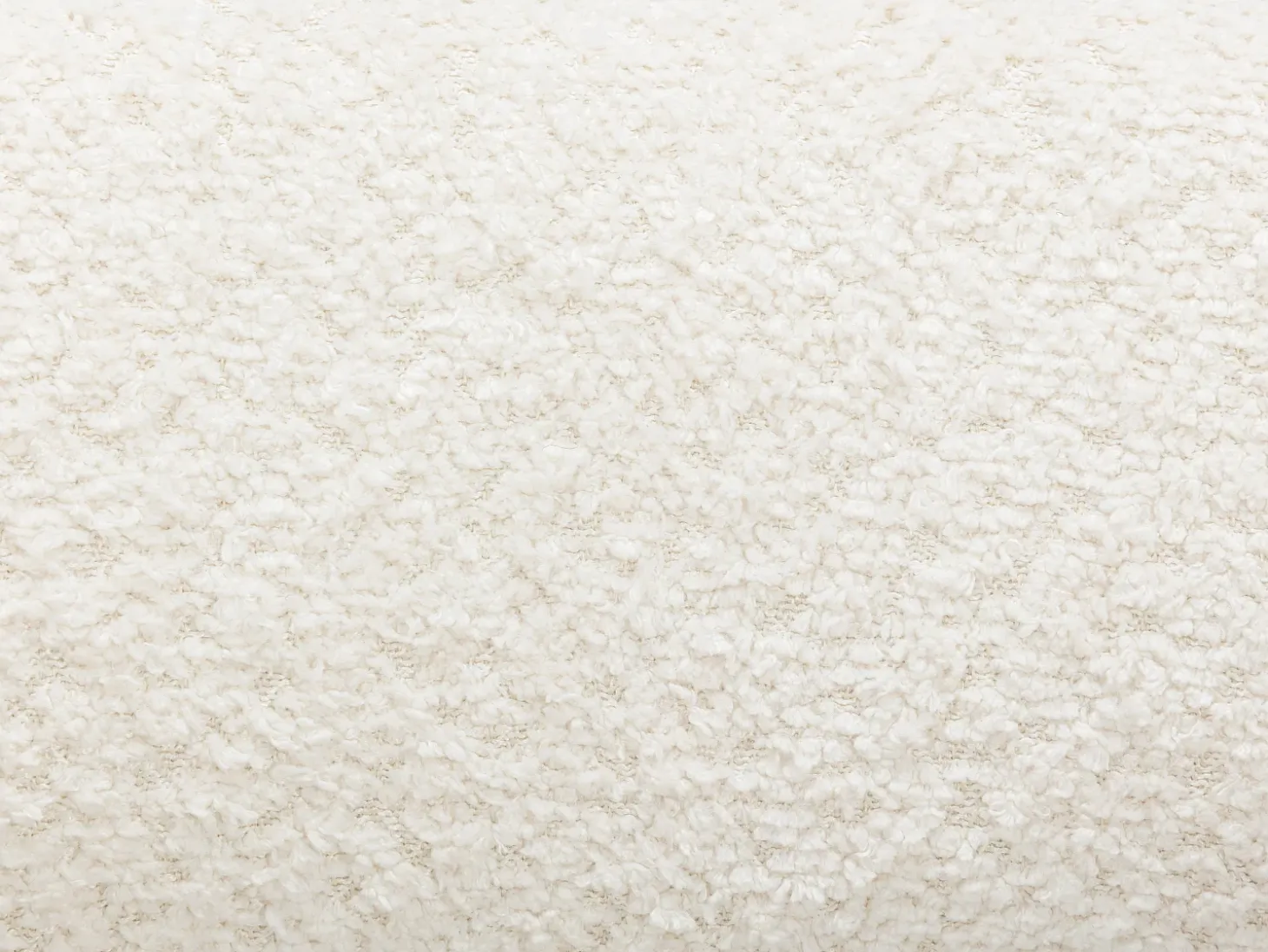 Conjunto de 2 sillas reposabrazos en tela bouclé y madera de Haya - Blanco y negro - LIVELIA