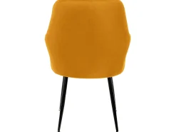 Conjunto de 4 sillas, sillas de comedor, sillas de sala, silla tapizada, silla de cocina, terciopelo
