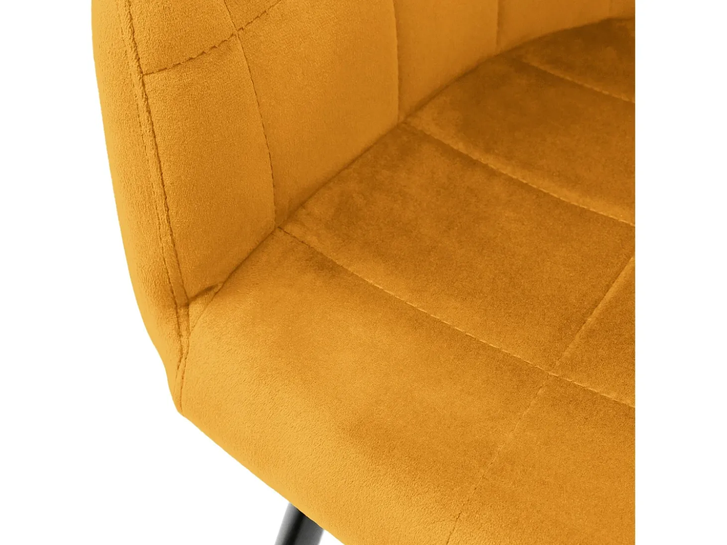 Conjunto de 4 sillas, sillas de comedor, sillas de sala, silla tapizada, silla de cocina, terciopelo