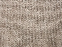 Conjunto de 2 taburetes de bar en tela texturizada y madera de hevea negra - Topo - YELAZ