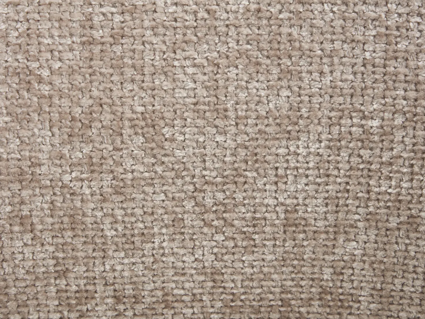 Conjunto de 2 taburetes de bar en tela texturizada y madera de hevea negra - Topo - YELAZ