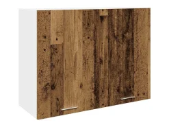 Conjunto de armarios de cocina de 7 piezas "Lyon" de, madera de ingeniería envejecida