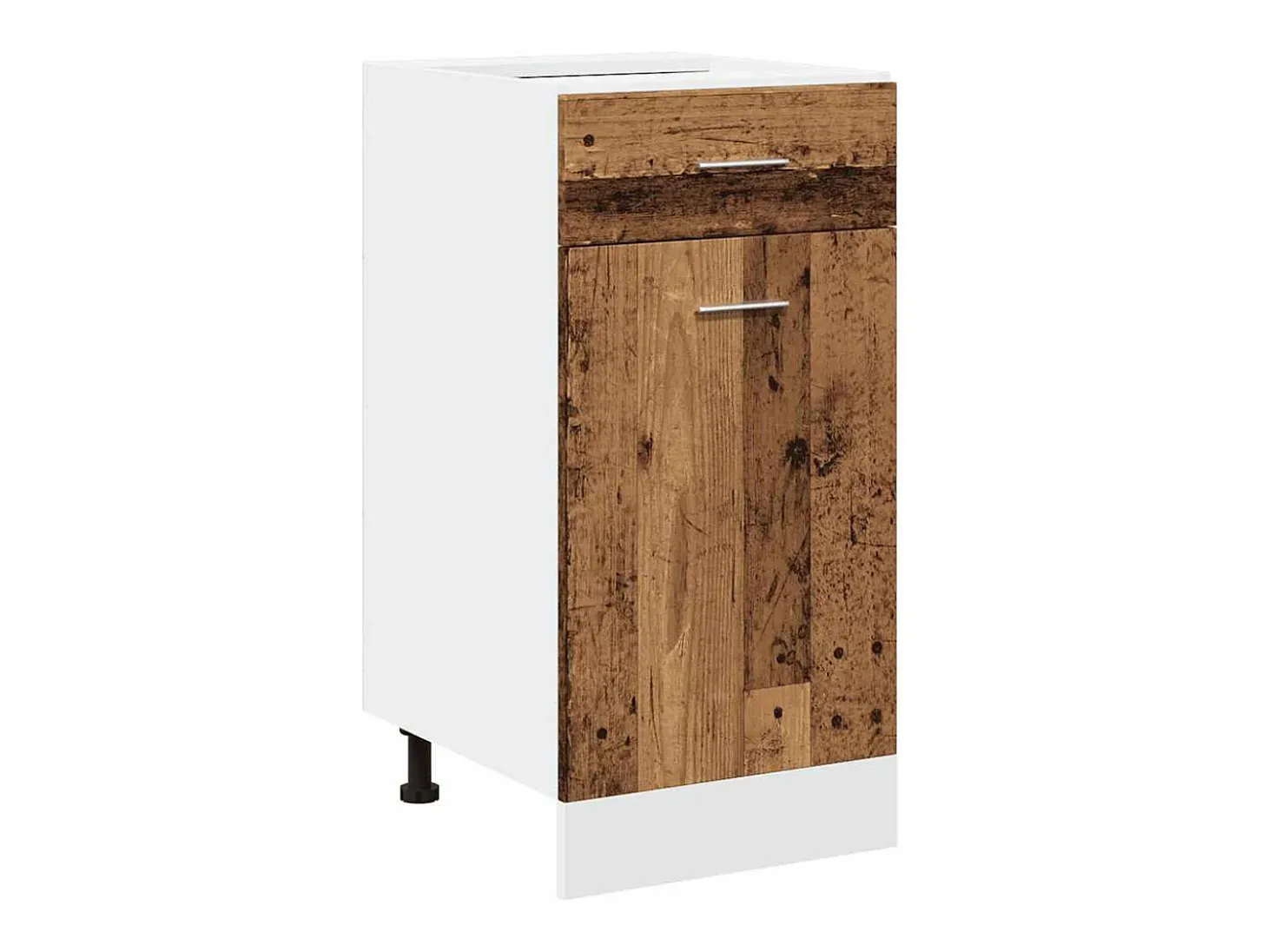 Conjunto de armarios de cocina de 7 piezas "Lyon" de, madera de ingeniería envejecida