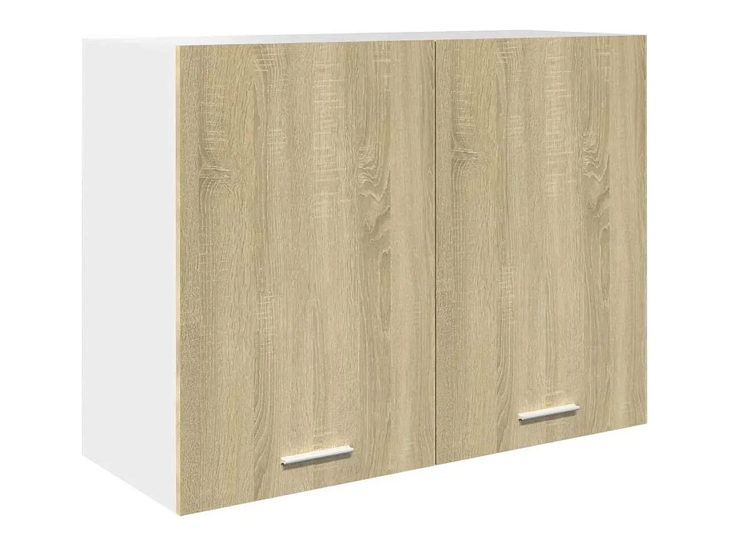 Conjunto de armarios de cocina "Lyon" de 7 piezas de madera de ingeniería de roble Sonoma