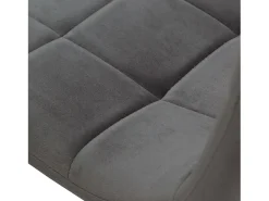 Conjunto de sillas de comedor 43.5x88x50 cm Gris Sillas Eames
