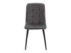 Conjunto de sillas de comedor 43.5x88x50 cm Gris Sillas Eames