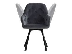 Conjunto de sillas de comedor 59x87.5x65 cm Gris Sillas Eames