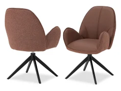Conjunto de sillas de comedor 60x90x59 cm Marrón Sillas Eames