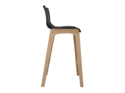 Conjunto de taburetes de bar de roble 65cm TANNA