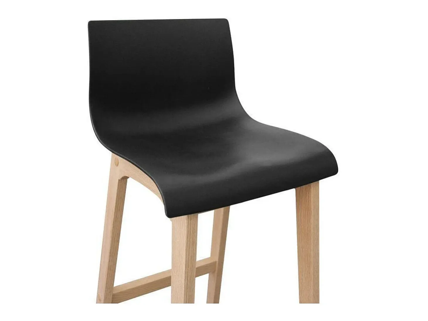Conjunto de taburetes de bar de roble 65cm TANNA