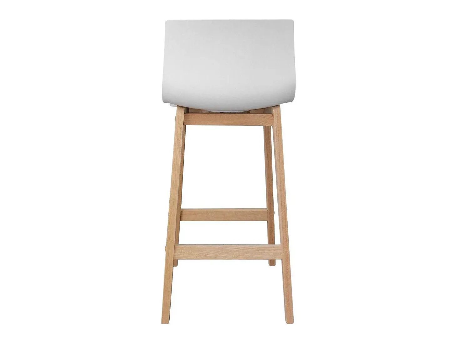 Conjunto de taburetes de bar de roble 65cm TANNA