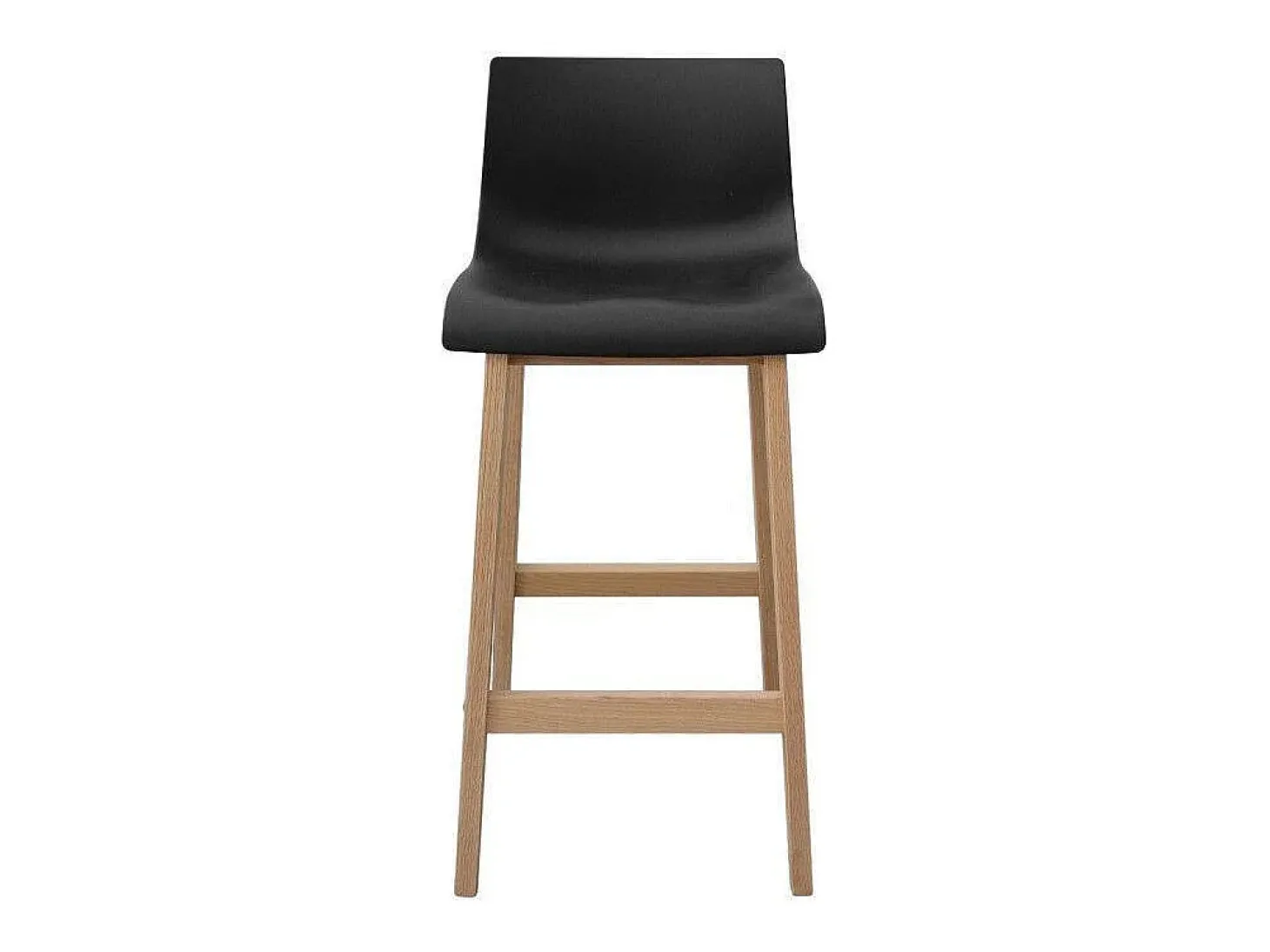 Conjunto de taburetes de bar de roble 65cm TANNA