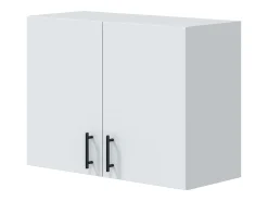 Conjunto Muebles Cocina Kira Estilo Nórdico Blanco Brillo y Roble Canadian