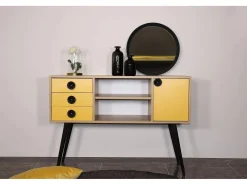 Consola HAVANA color roble Amarillo