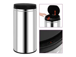 Contenedor automático con sensor de acero inoxidable de 70 litros 02_0006063