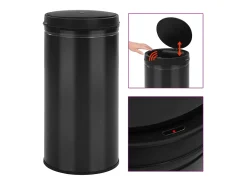 Contenedor automático con sensor de 70 l acero al carbono negro 02_0043843