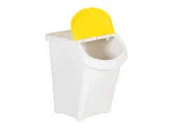 Contenedores apilables con tapa 3 piezas PP 120 litros blanco 02_0006049