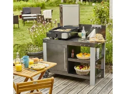 Cook'in Garden - Plancha eléctrica + tapa de hierro fundido FINESTA - 2,5 kW
